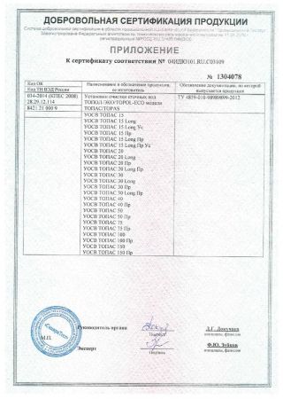 Сертификат соответствия 2